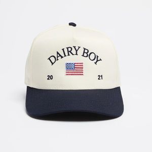 Dairy Boy The American Trucker Hat - Navy